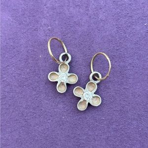 Lee Brevard Earrings with CZ - sold as pair